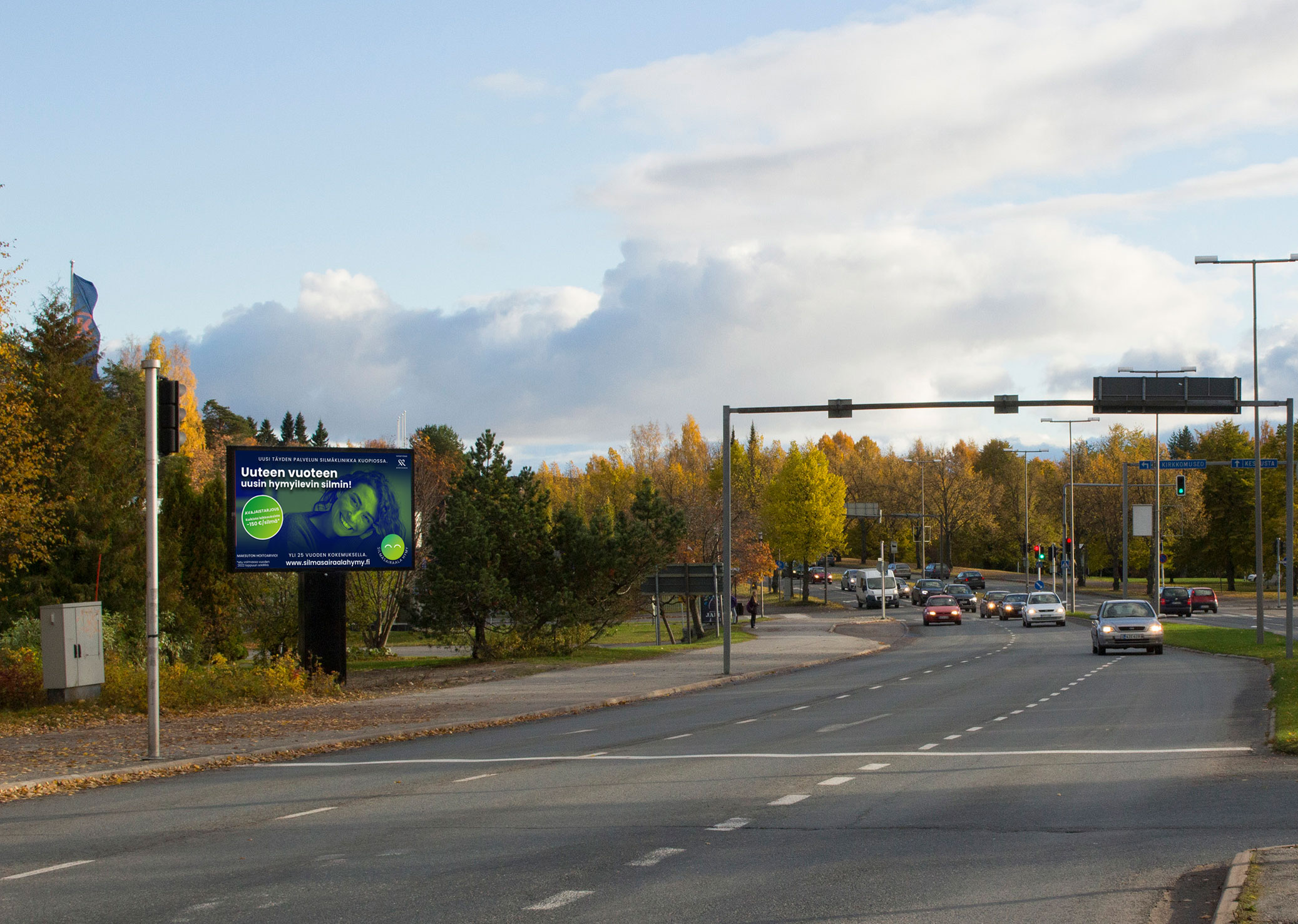 Mediateko—Digitaalinen-LED-suurtaulu—City—Kuopion-tienvarsinäytöt